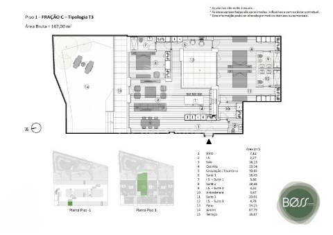 Apartamento t3 à venda no boss gardens