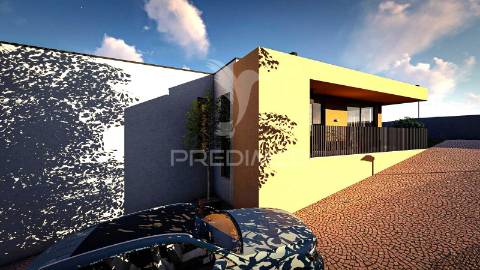 Terreno para construir com projeto aprovado - terras de bouro