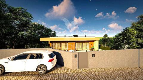 Terreno para construir com projeto aprovado - terras de bouro