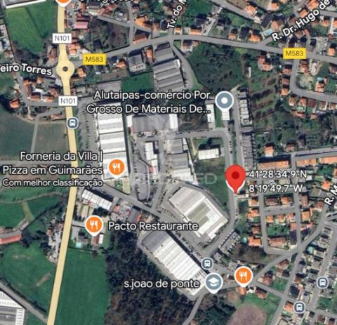 Terreno para construção - ponte