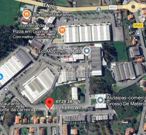 Terreno para construção - ponte