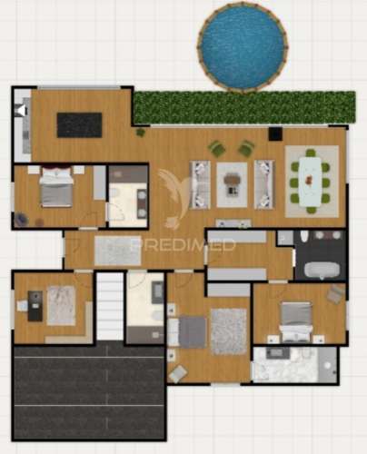 Moradia exclusiva t4 na prestigiada herdade da aroeira