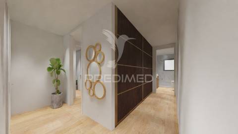 Apartamento t3 com terraço/jardim
