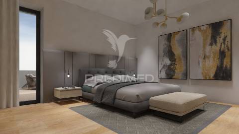 Apartamento t3 com terraço/jardim