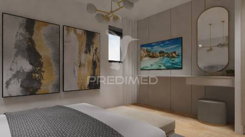 Apartamento t3 com terraço/jardim