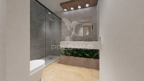 Apartamento t3 com terraço/jardim