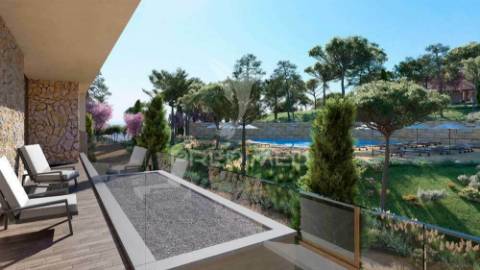 Apartamento premium com 3 suites em west cliffs, óbidos