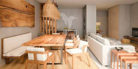 Apartamento premium com 3 suites em west cliffs, óbidos
