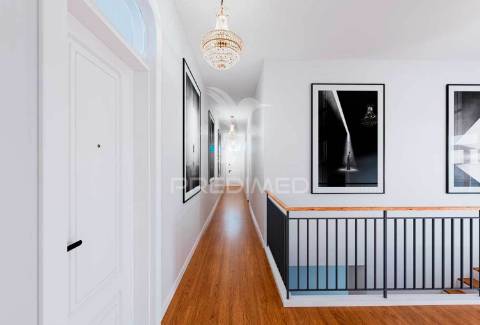 Apartamento t3 em edifício pombalino, frente rio, 195m2