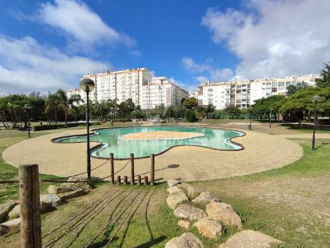 Apartamento t1+1 com terraço