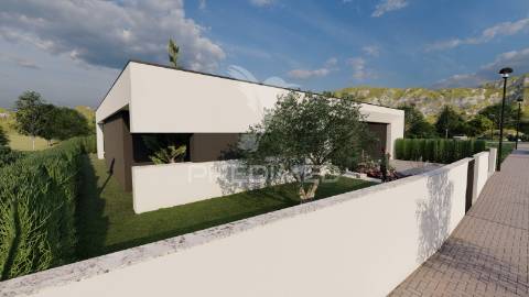 Terreno com projeto aprovado para moradia individual térrea