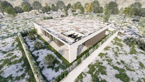 Terreno com projeto aprovado para moradia individual térrea