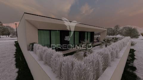 Terreno com projeto aprovado para moradia individual térrea