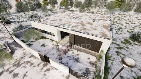 Terreno com projeto aprovado para moradia individual térrea