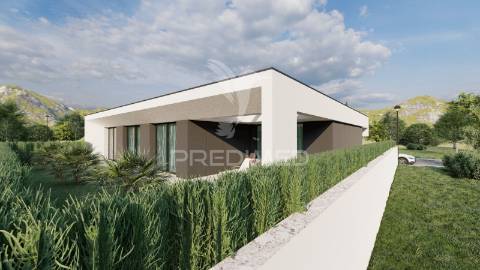 Terreno com projeto aprovado para moradia individual térrea