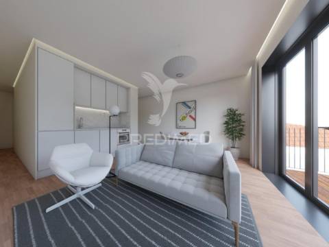 Apartamento t1 em construção - campanhã