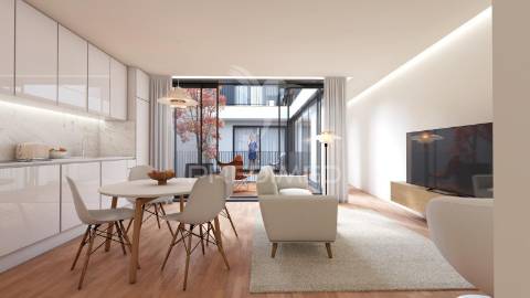 Apartamento t1 em construção - campanhã