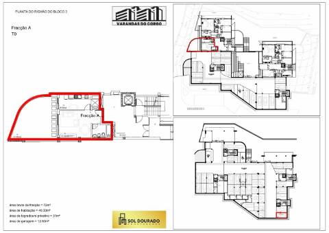 Apartamento to em construção - vila real