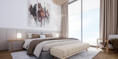 Apartamento t3 com terraço amplo e piscina privada