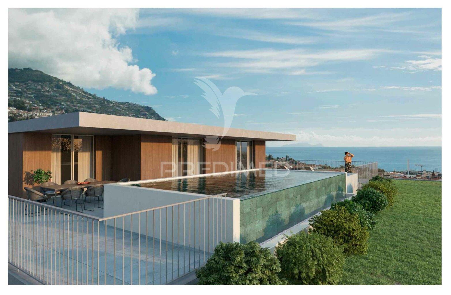 Penthouse t4 com piscina - funchal