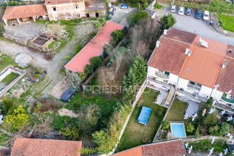 Lote para construção moradia de gaveto com 337m2 em real, braga