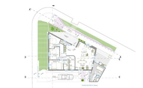 Lote de terreno com projeto aprovado em aldeia de santo andré