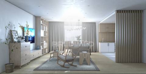 Apartamento t1 na cobertura - amares (junto ao isave) - 55 m2