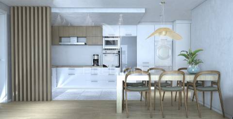 Apartamento t1 na cobertura - amares (junto ao isave) - 55 m2