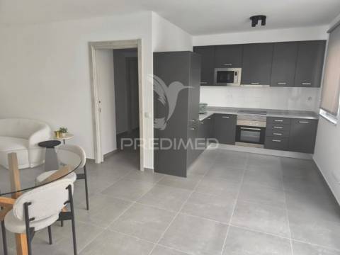 Apartamento semi-novo totalmente mobilado e equipado.