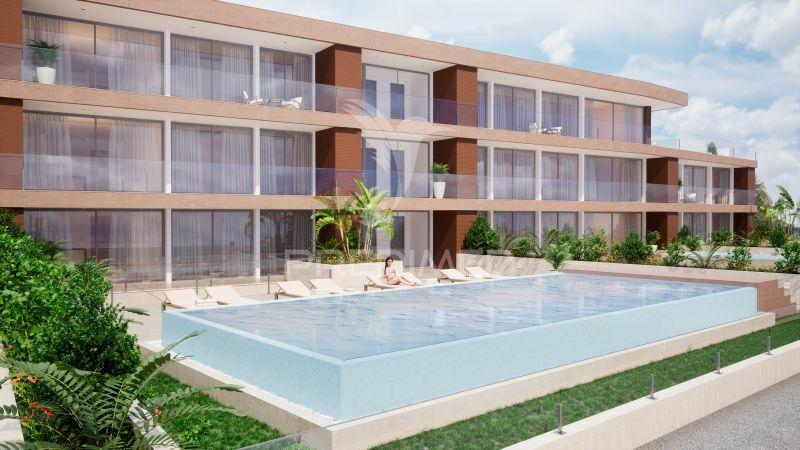 Apartamentos t3 com terraço amplo e piscina privada