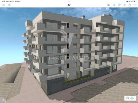 Apartamento t0+1 em construção – conforto, modernidade e proximidade ao mar