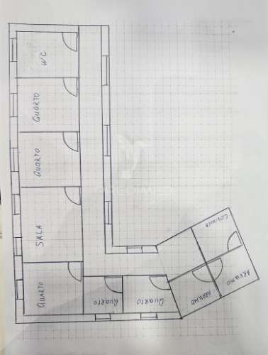 Conjunto de casas com terreno