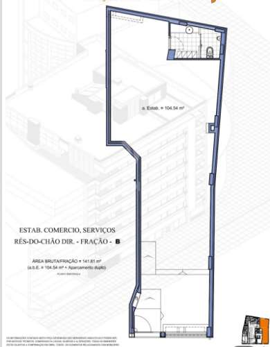 Novo espaço comercial no centro da maia
