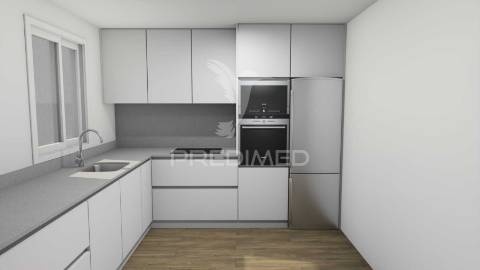 Fantástico apartamento t2 novo e moderno com excelente exposição solar