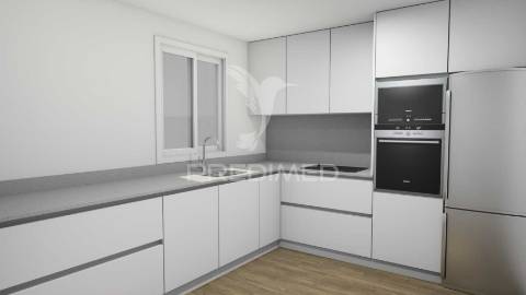 Fantástico apartamento t2 novo e moderno com excelente exposição solar