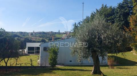 Moradia t4 com garagem,terreno e olival, moçarria, santarém.