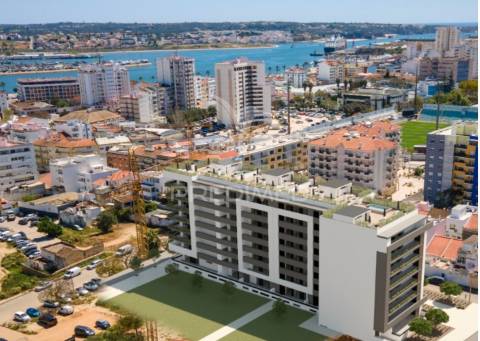 Apartamento t2, luxo, estacionamento, portimão