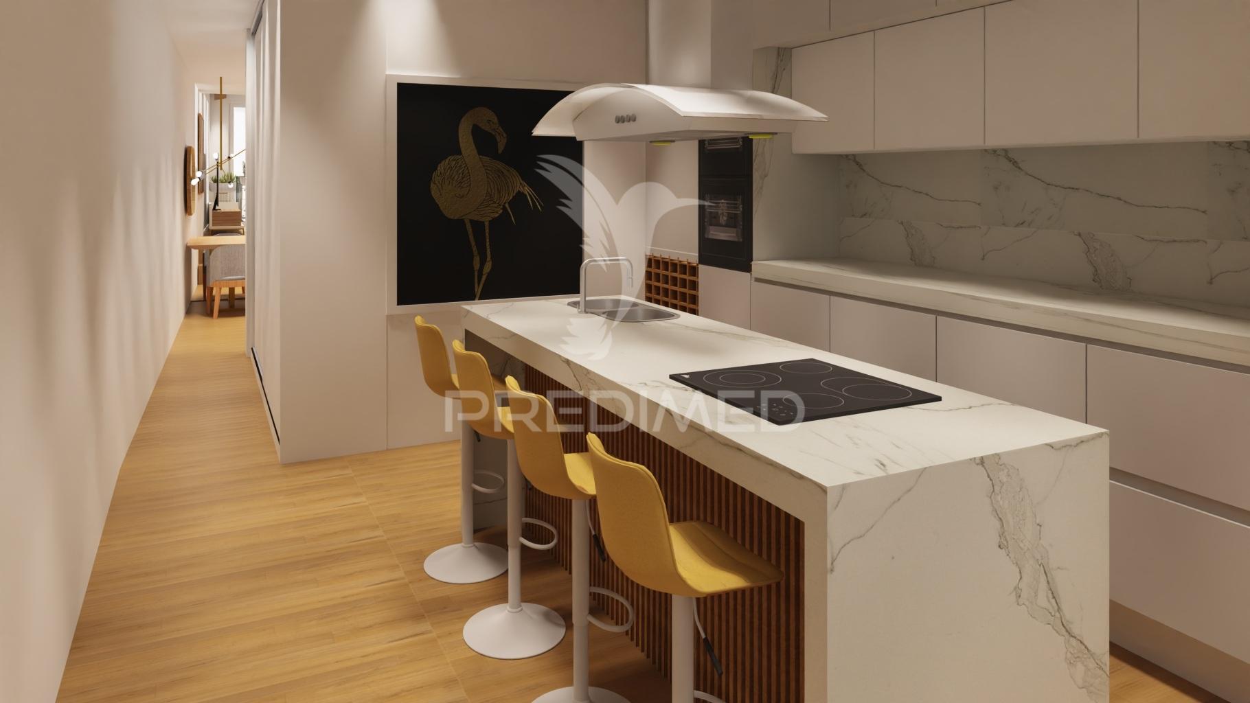 Apartamento t2 duplex no coração de viana