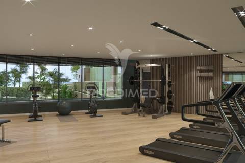 Apartamento t1 com piscina privada