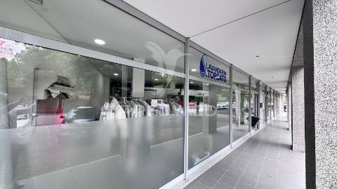 Trespasse de lavandaria totalmente equipada - centro de são torcato