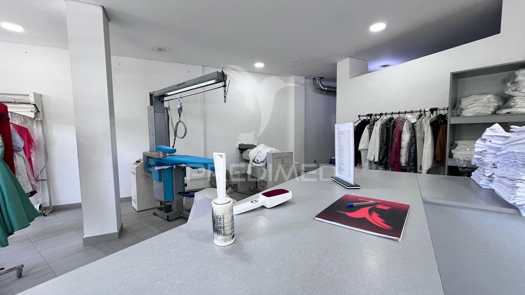 Trespasse de lavandaria totalmente equipada - centro de são torcato