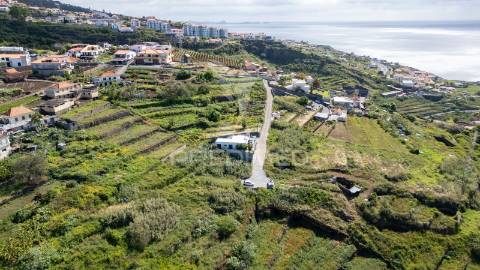 Terreno urbano de 600m2 no caniço - ilha da madeira