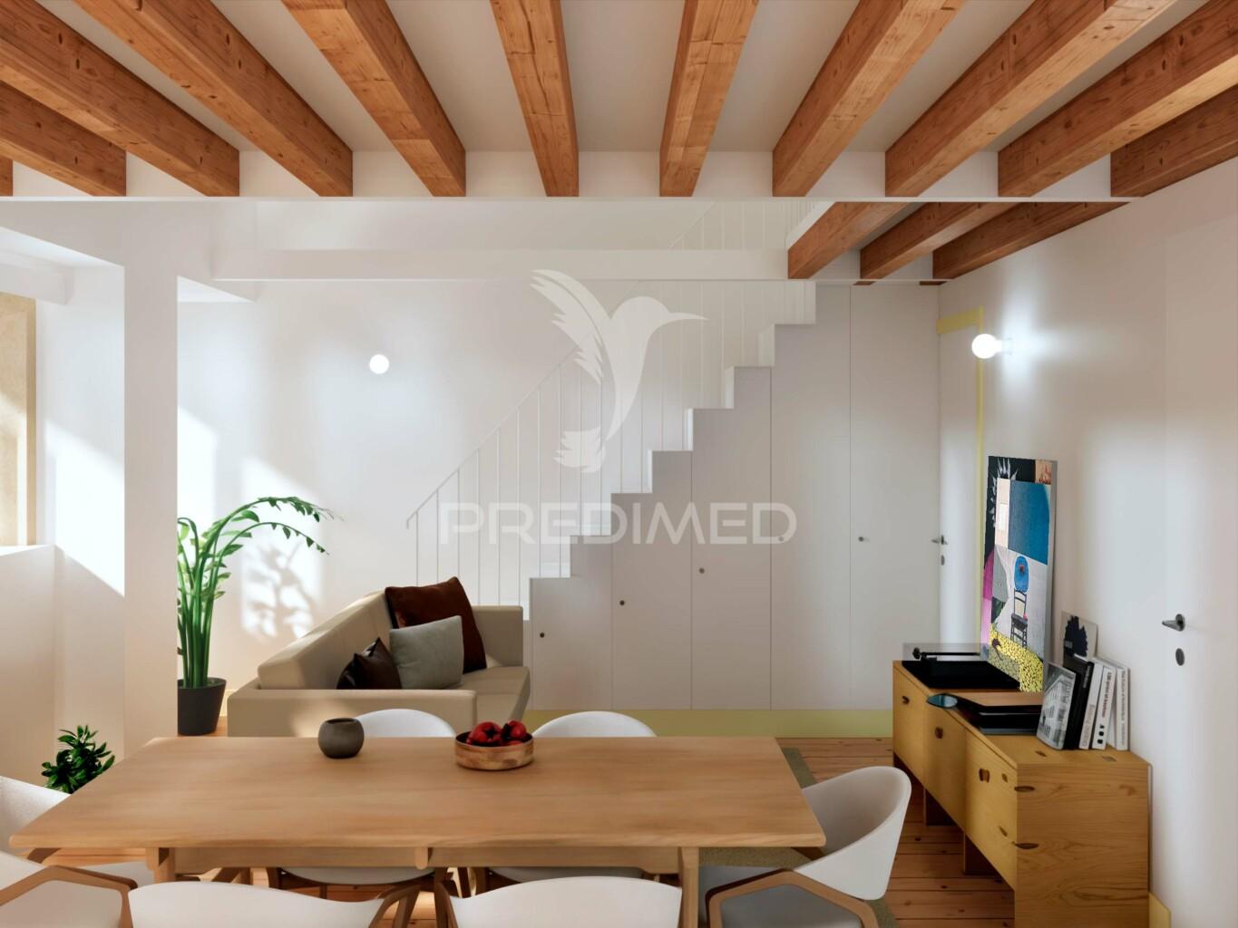 Apartamento duplex t0+1