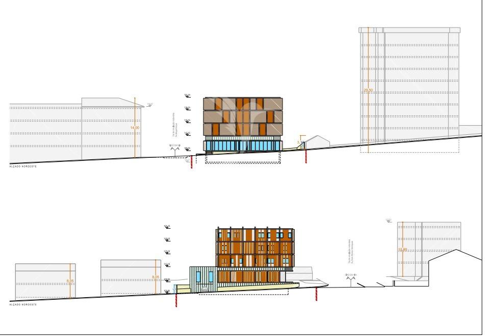 Terreno de gaveto para construção