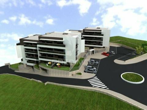 Apartemento t2 em construção com 3 frentes - vila real