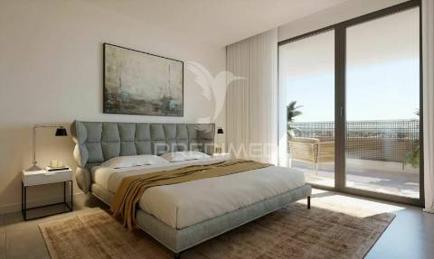 Condomínio leaf em lagos a 300 metros da praia com piscina