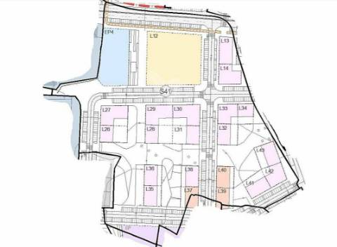 Terreno para construção de prédios habitacionais