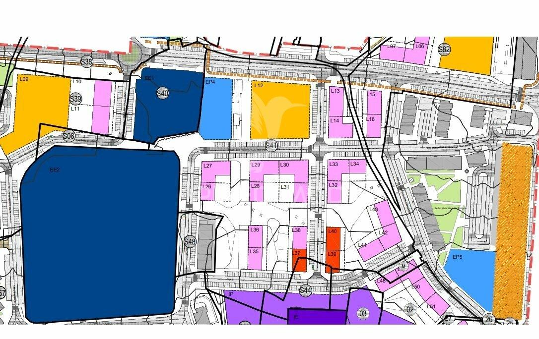 Terreno para construção de prédios habitacionais