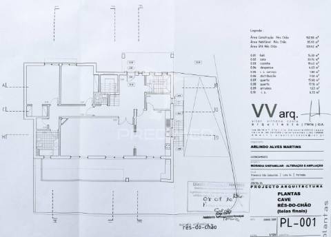 Moradia t4 mais 3 apartamentos para investimento em lote de 918m2