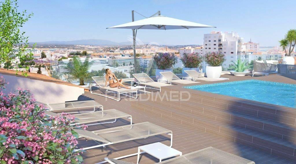 Apartamento t3 de luxo, condomínio privado,  lagos